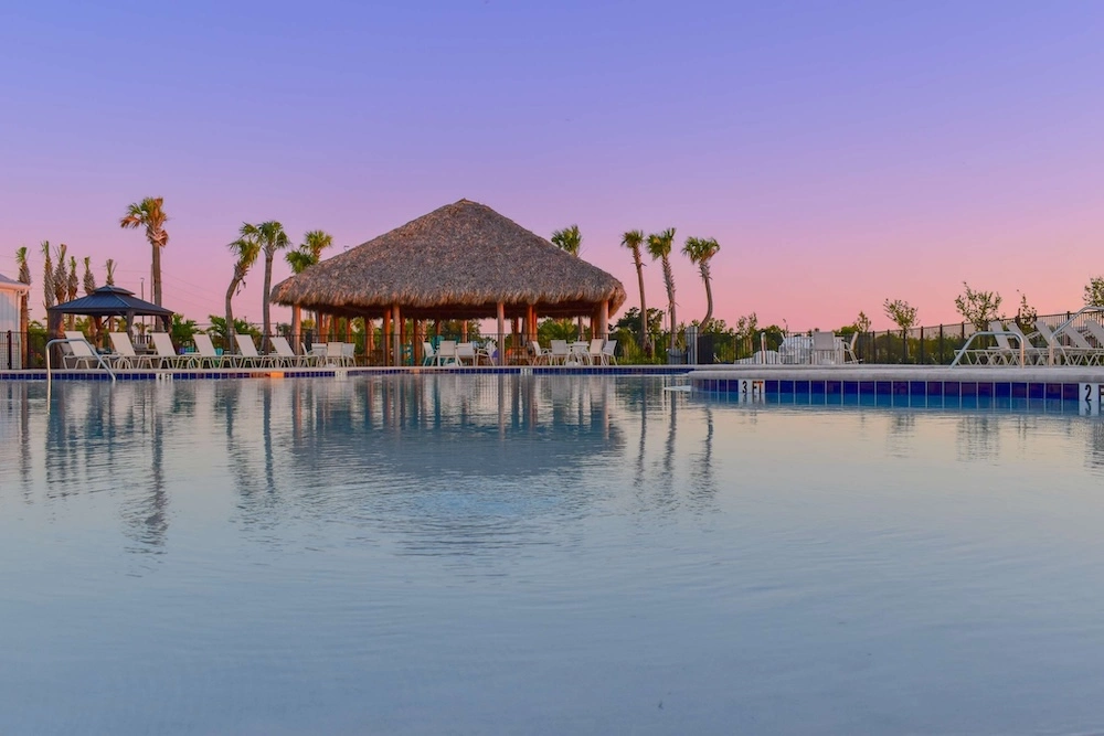 pool at luxury rv resort florida